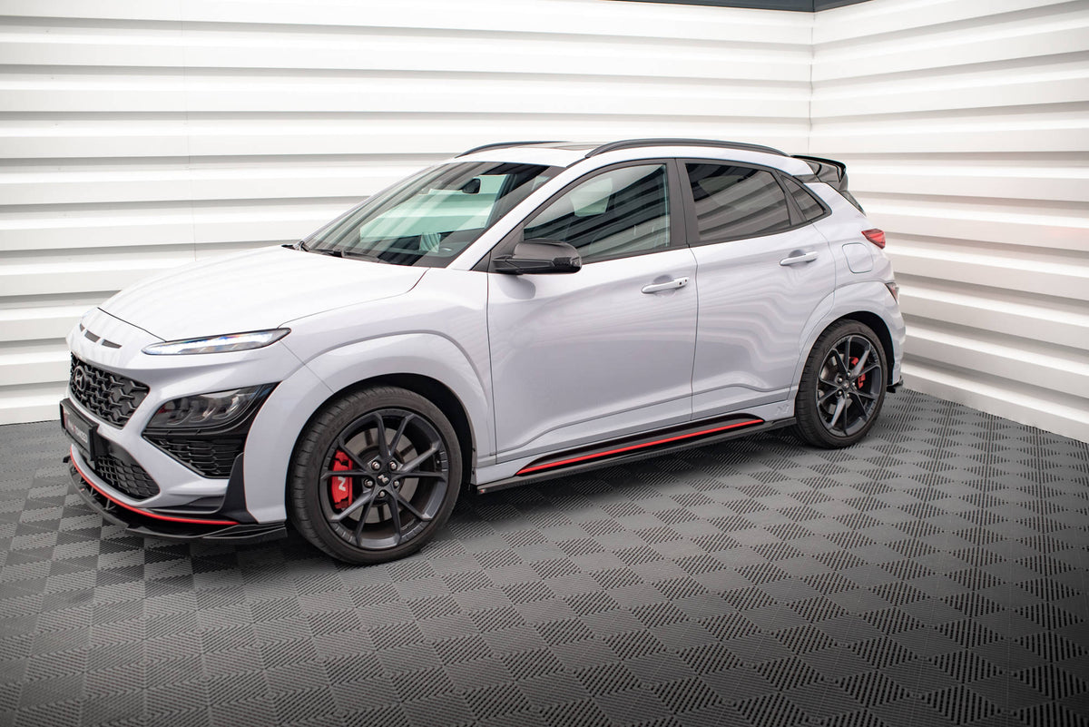 Side Skirts Diffusers V.1 suitable for Hyundai Kona N Mk1