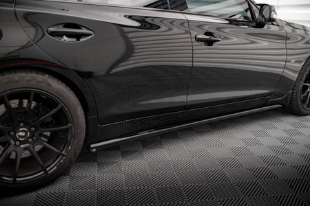 Side Skirts Diffusers V.1 suitable for Infiniti Q50 S Mk1
