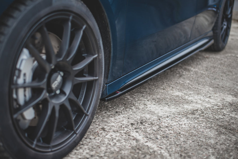 Side Skirts Diffusers V.1  suitable for Mercedes A35 AMG / AMG-Line W177