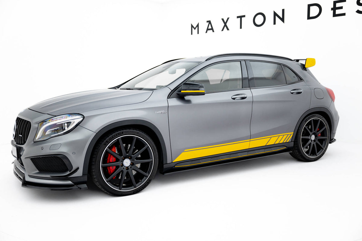 Side Skirts Diffusers V.1 suitable for Mercedes-Benz GLA 45 AMG