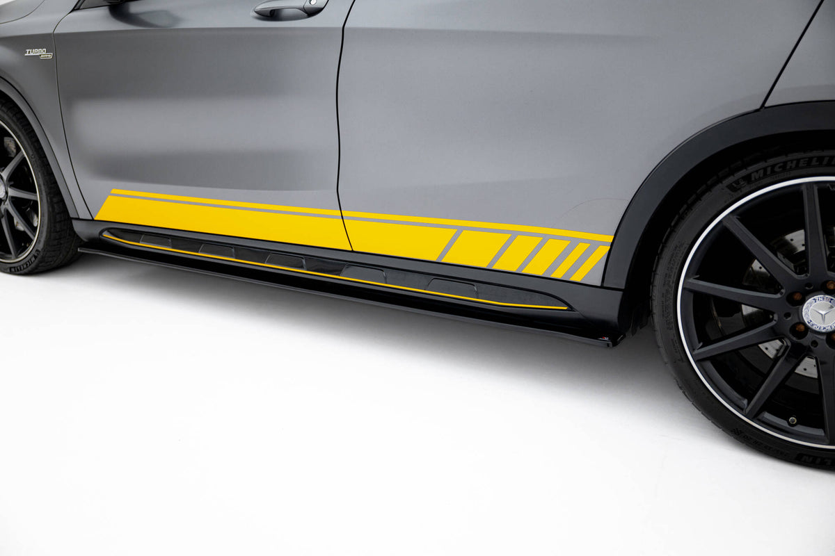 Side Skirts Diffusers V.1 suitable for Mercedes-Benz GLA 45 AMG