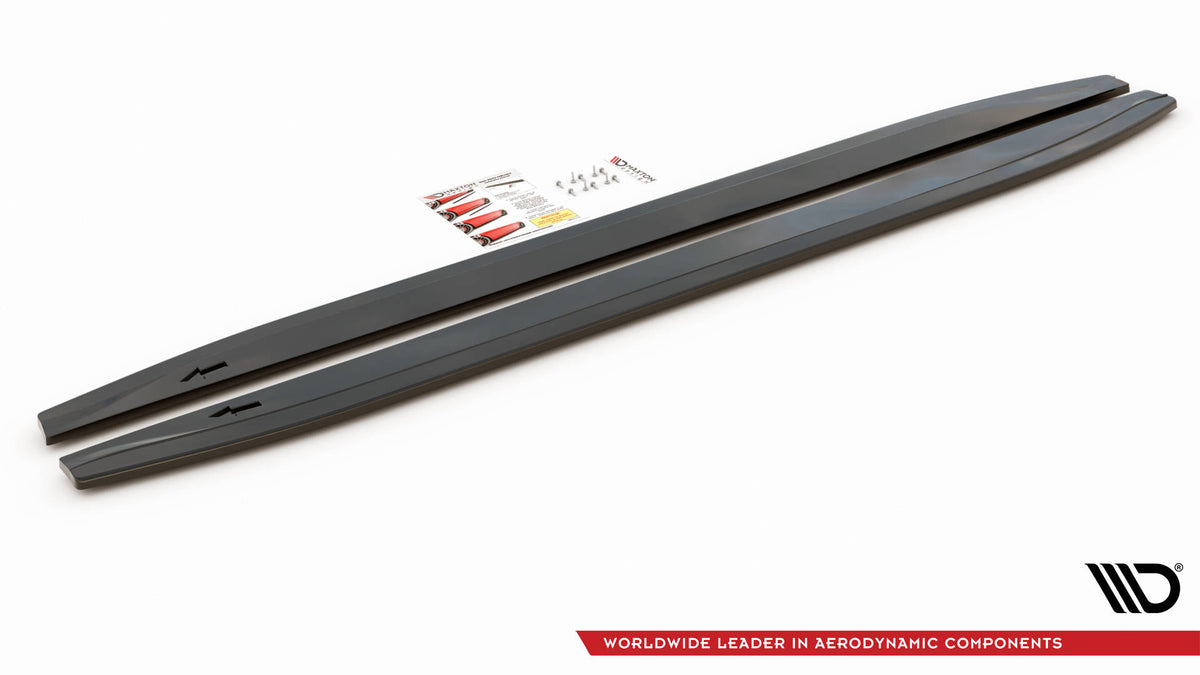Side Skirts Diffusers V.1 suitable for Mercedes-Benz GLS AMG-Line X167 / X167 Facelift