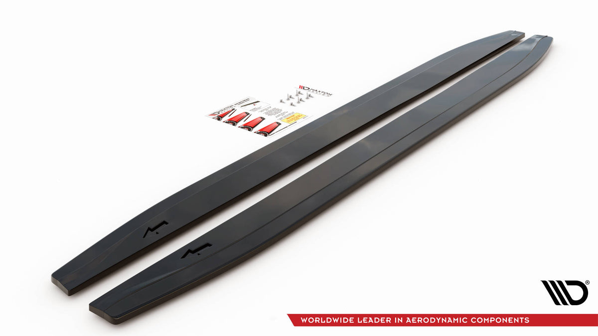Side Skirts Diffusers V.1 suitable for Mercedes-Benz GLS AMG-Line X167 / X167 Facelift
