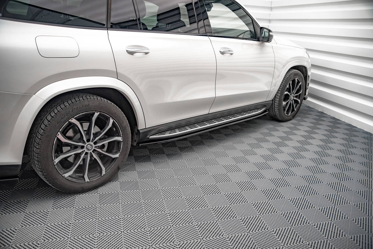 Side Skirts Diffusers V.1 suitable for Mercedes-Benz GLS AMG-Line X167 / X167 Facelift
