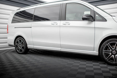 Side Skirts Diffusers V.1 suitable for Mercedes-Benz V-Class Extra Long AMG-Line W447