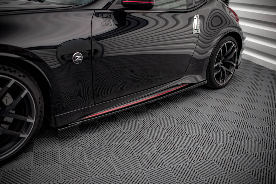 Side Skirts Diffusers V.1 suitable for Nissan 370Z Nismo Facelift