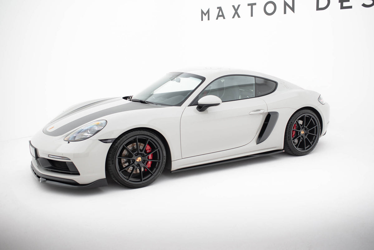 Side Skirts Diffusers V.1 suitable for Porsche 718 Cayman GTS 982c / 718 Boxster GTS 982