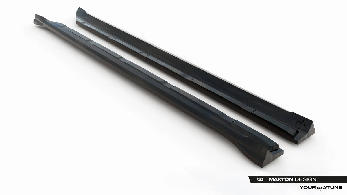 Side Skirts Diffusers V.1 suitable for Porsche Cayenne SUV / Coupe Mk3 Facelift