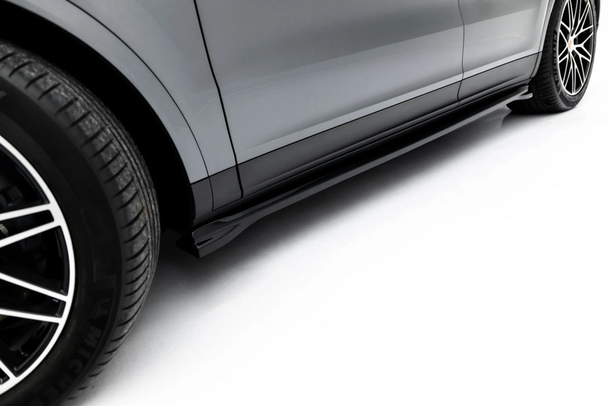 Side Skirts Diffusers V.1 suitable for Porsche Cayenne SUV / Coupe Mk3 Facelift