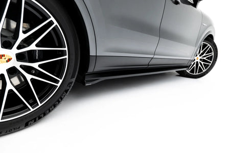 Side Skirts Diffusers V.1 suitable for Porsche Cayenne SUV / Coupe Mk3 Facelift