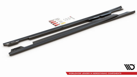 Side Skirts Diffusers V.1 suitable for Porsche Panamera Turbo 970 Facelift