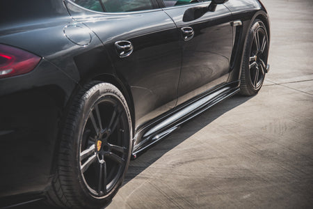 Side Skirts Diffusers V.1 suitable for Porsche Panamera Turbo 970 Facelift