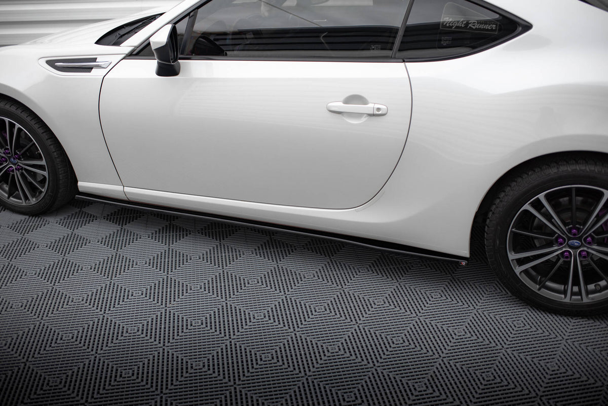 Side Skirts Diffusers V.1 suitable for Subaru BRZ Mk1 / Mk1 Facelift / Toyota GT86 Facelift