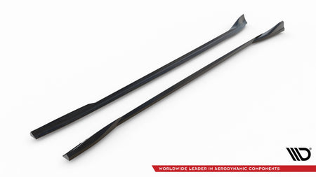 Side Skirts Diffusers V.1 suitable for Tesla Model 3 Performance Mk1 Facelift