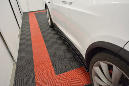 Side Skirts Diffusers V.1 suitable for Tesla Model X Mk1