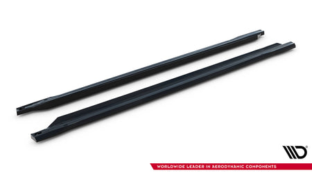 Side Skirts Diffusers V.1 suitable for Volkswagen Golf GTI Clubsport Mk8 Facelift