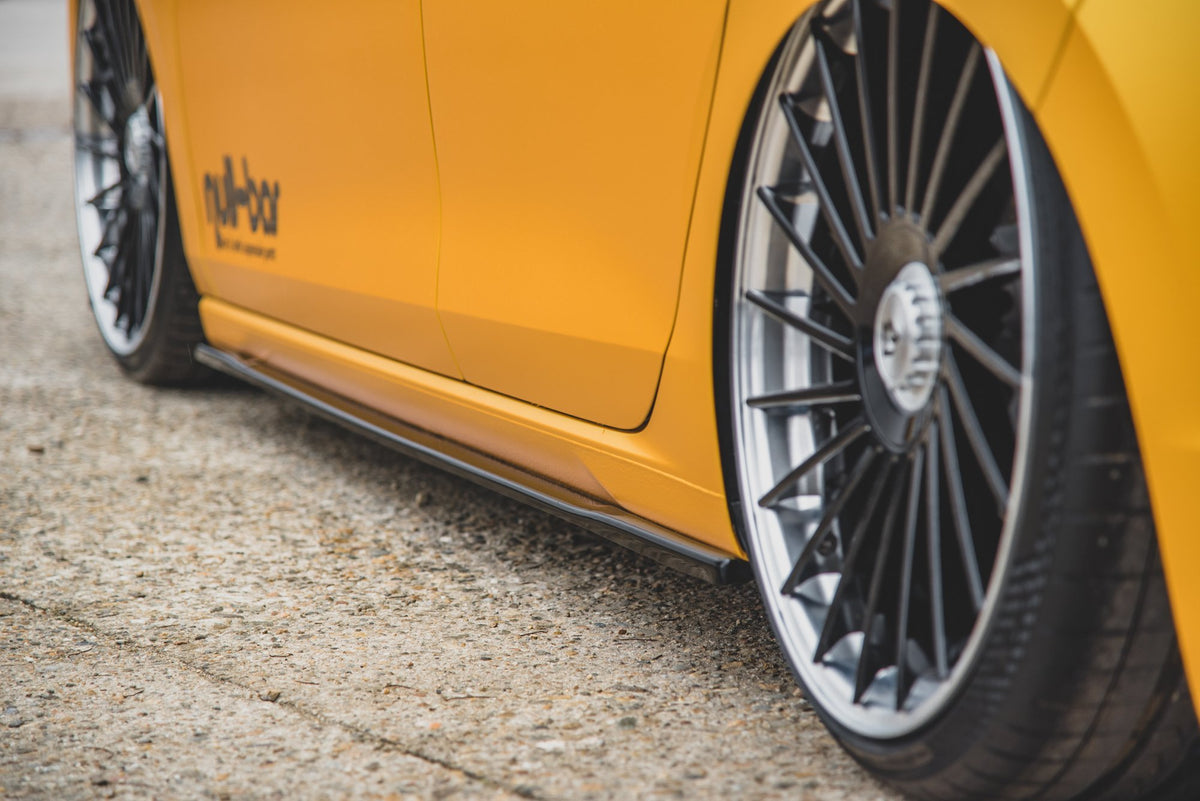 Side Skirts Diffusers V.1 suitable for Volkswagen Golf Hatchback Mk8