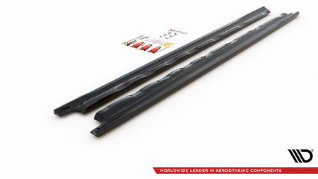 Side Skirts Diffusers V.1 suitable for Volkswagen Golf Hatchback Mk8