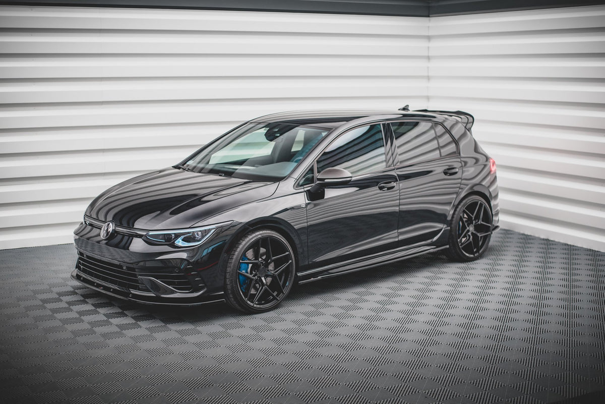 Side Skirts Diffusers V.1 suitable for Volkswagen Golf R Hatchback Mk8