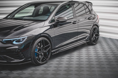 Side Skirts Diffusers V.1 suitable for Volkswagen Golf R Hatchback Mk8