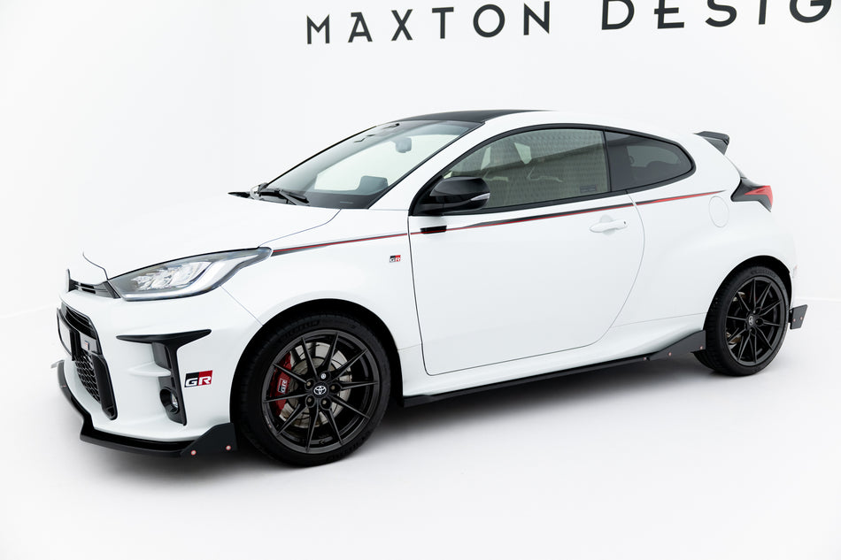 Side Skirts Diffusers V.2 + Flaps suitable for Toyota GR Yaris Mk4