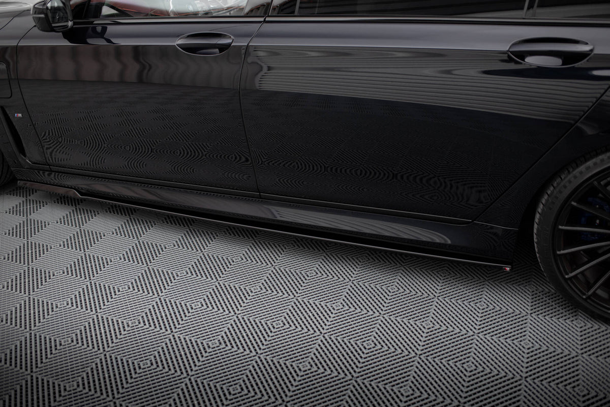 Side Skirts Diffusers V.2  for suitable for BMW 7 Long M-Pack G12