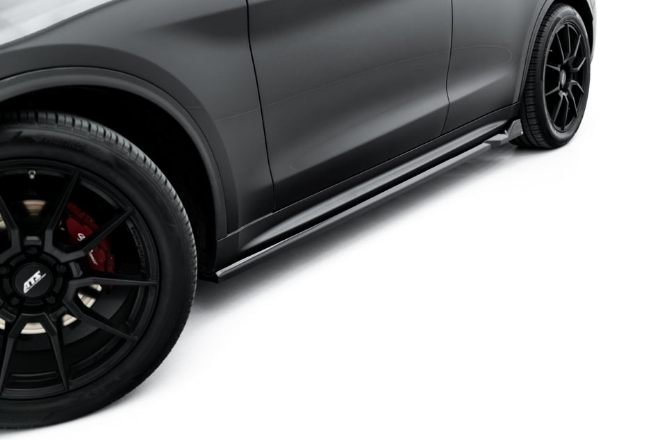 Side Skirts Diffusers V.2 suitable for Alfa Romeo Stelvio Mk1