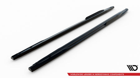 Side Skirts Diffusers V.2 suitable for Audi A3 S-Line Sedan / S3 Sedan 8Y / 8Y Facelift