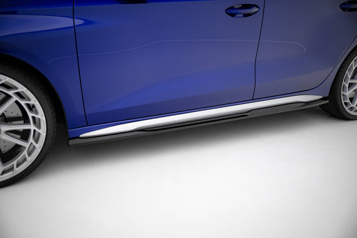 Side Skirts Diffusers V.2 suitable for Audi A3 S-Line Sedan / S3 Sedan 8Y / 8Y Facelift