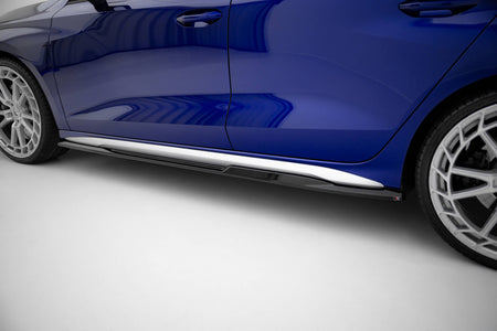 Side Skirts Diffusers V.2 suitable for Audi A3 S-Line Sedan / S3 Sedan 8Y / 8Y Facelift