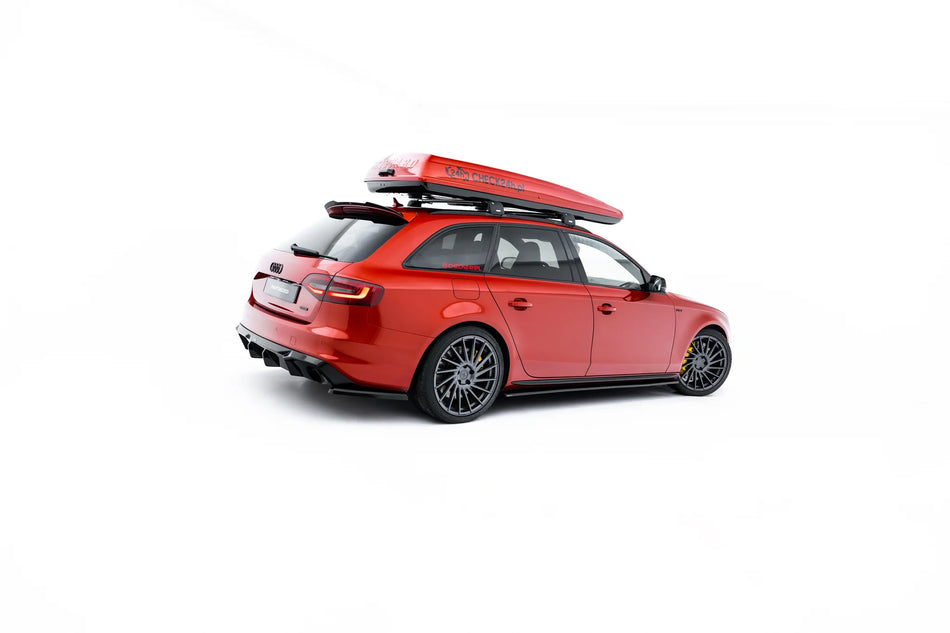 Side Skirts Diffusers V.2 suitable for Audi A4 / A4 S-Line / S4 B8