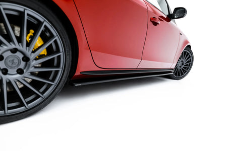 Side Skirts Diffusers V.2 suitable for Audi A4 / A4 S-Line / S4 B8