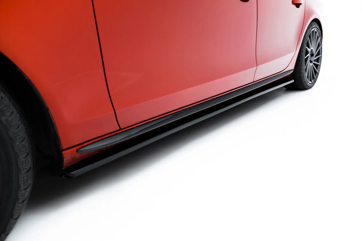 Side Skirts Diffusers V.2 suitable for Audi A4 / A4 S-Line / S4 B8