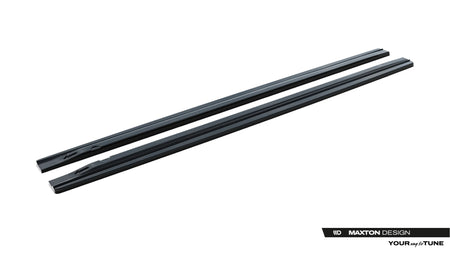 Side Skirts Diffusers V.2 suitable for Audi A4 / A4 S-Line / S4 B8
