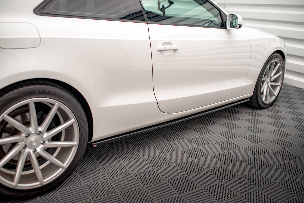 Side Skirts Diffusers V.2 suitable for Audi A5 / A5 S-Line / S5 Coupe 8T