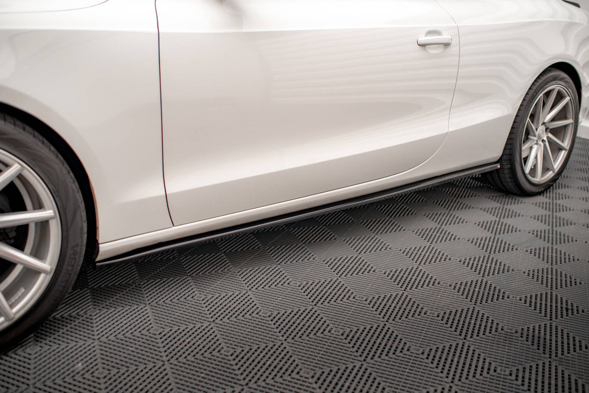 Side Skirts Diffusers V.2 suitable for Audi A5 / A5 S-Line / S5 Coupe 8T