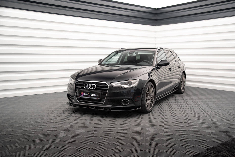 Side Skirts Diffusers V.2 suitable for Audi A6 C7