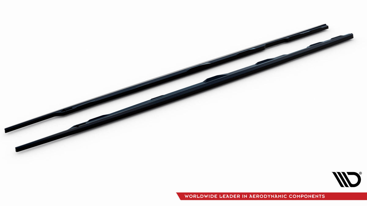 Side Skirts Diffusers V.2 suitable for Audi A6 C7