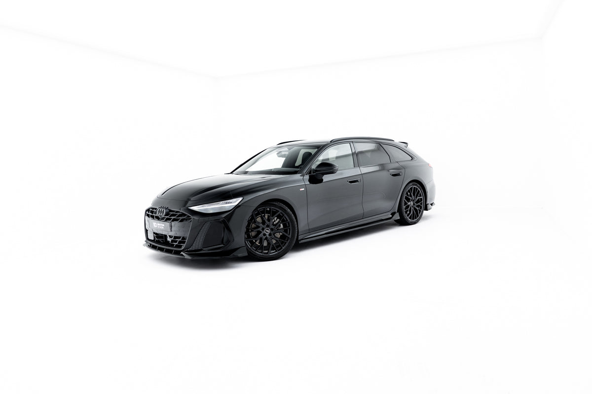 Side Skirts Diffusers V.2 suitable for Audi A6 S-Line C9