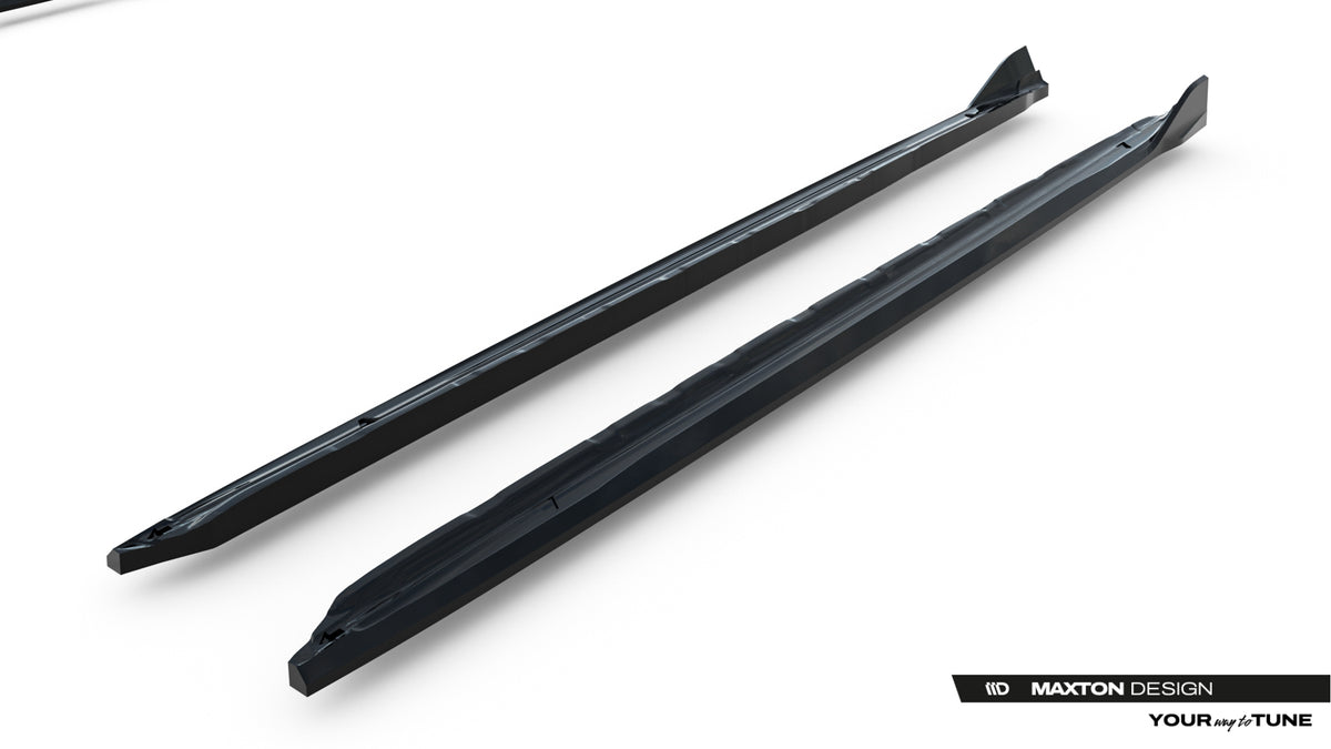 Side Skirts Diffusers V.2 suitable for Audi A6 S-Line C9