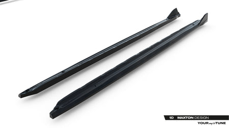 Side Skirts Diffusers V.2 suitable for Audi A6 S-Line C9