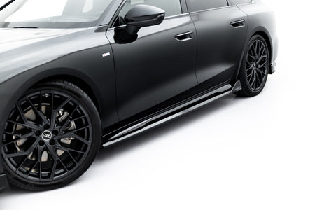 Side Skirts Diffusers V.2 suitable for Audi A6 S-Line C9