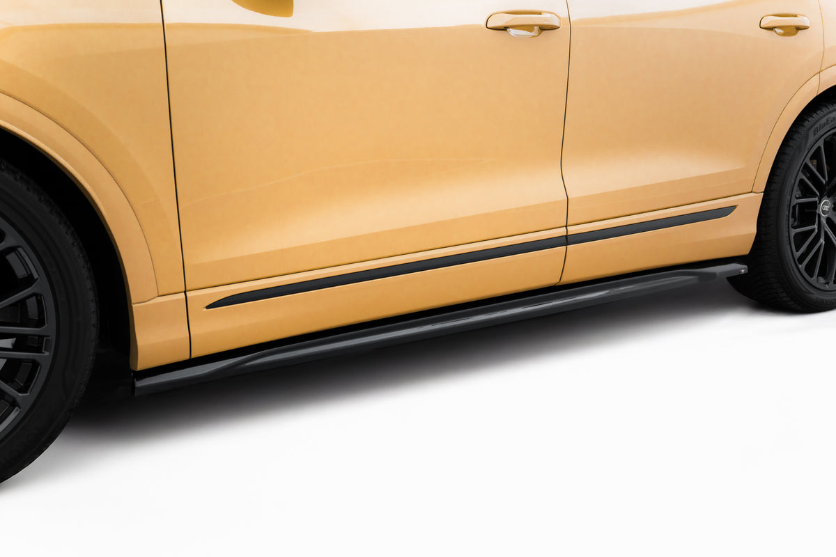Side Skirts Diffusers V.2 suitable for Audi Q8 Mk1 Facelift