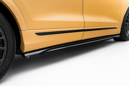 Side Skirts Diffusers V.2 suitable for Audi Q8 Mk1 Facelift