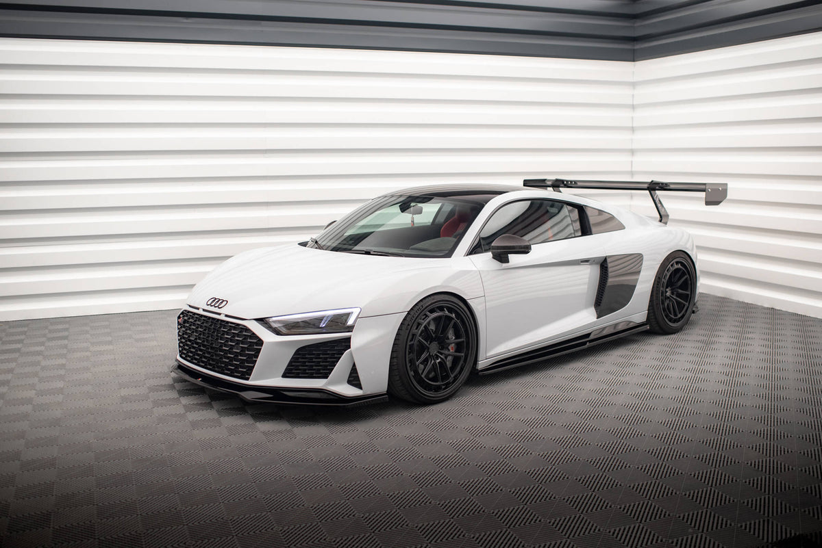Side Skirts Diffusers V.2 suitable for Audi R8 Mk2 Facelift