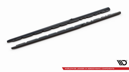 Side Skirts Diffusers V.2 suitable for Audi R8 Mk2 Facelift