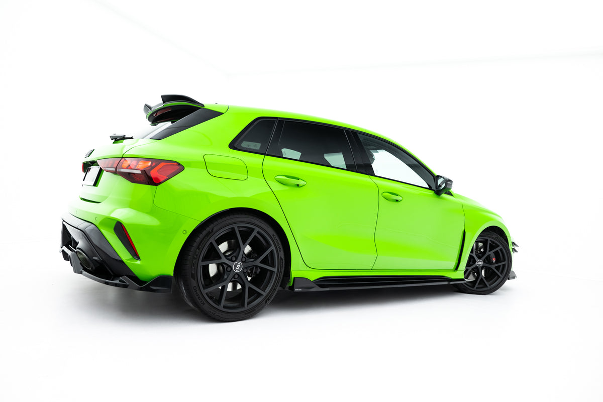 Side Skirts Diffusers V.2 suitable for Audi RS3 Sportback 8Y Facelift