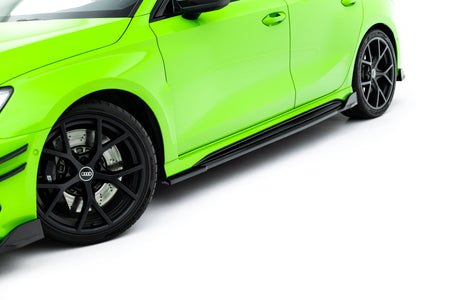 Side Skirts Diffusers V.2 suitable for Audi RS3 Sportback 8Y Facelift