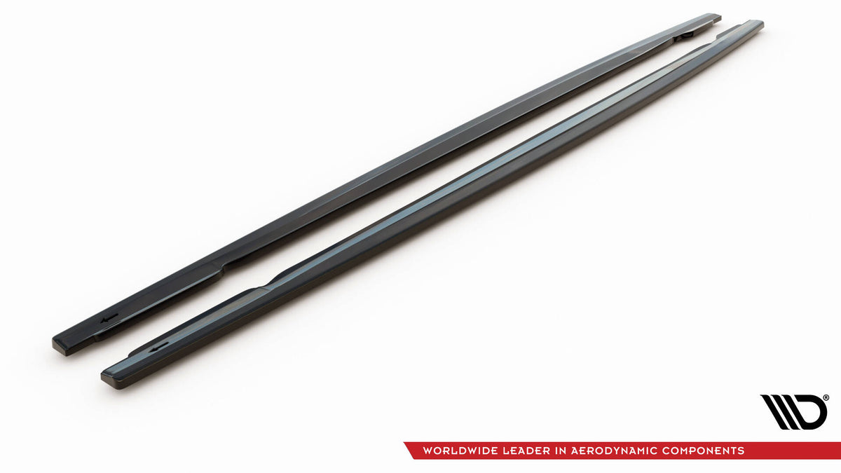 Side Skirts Diffusers V.2 suitable for Audi RS6 C8 / C8 Facelift