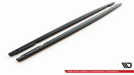 Side Skirts Diffusers V.2 suitable for Audi RS6 C8 / C8 Facelift